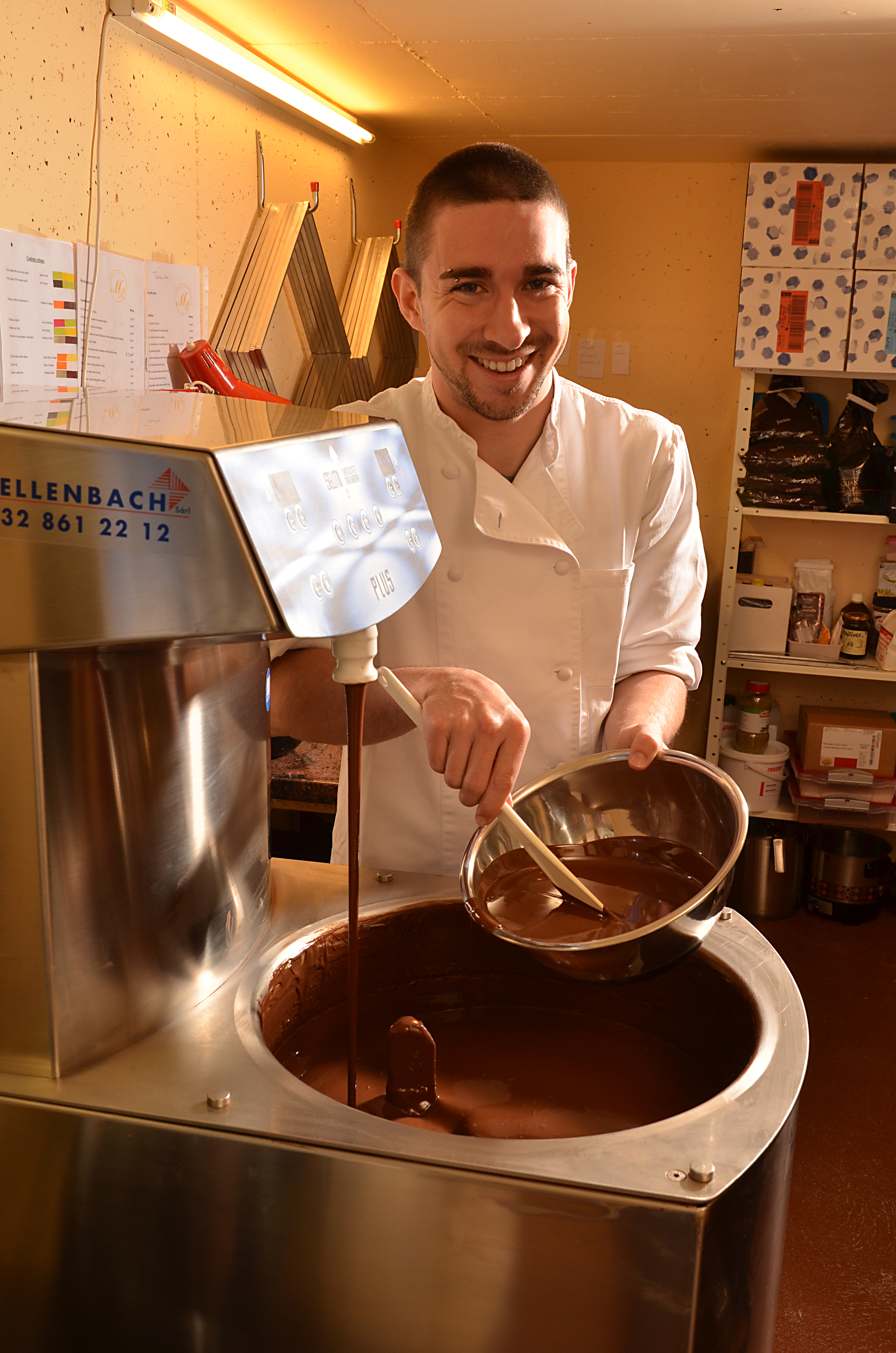 Le premier laboratoire MR Chocolat