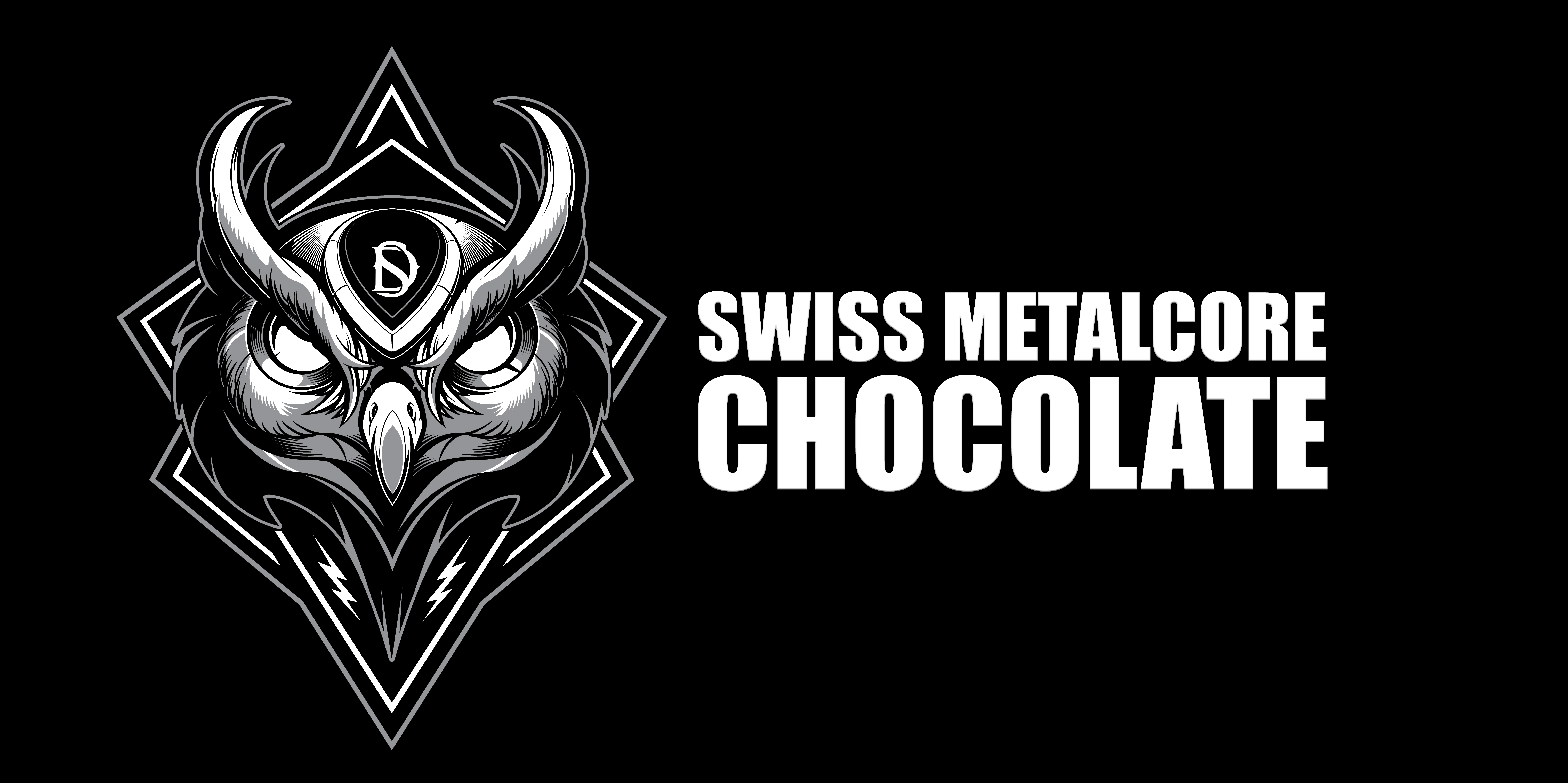 Création du Logo               Swiss Metalcore Chocolate