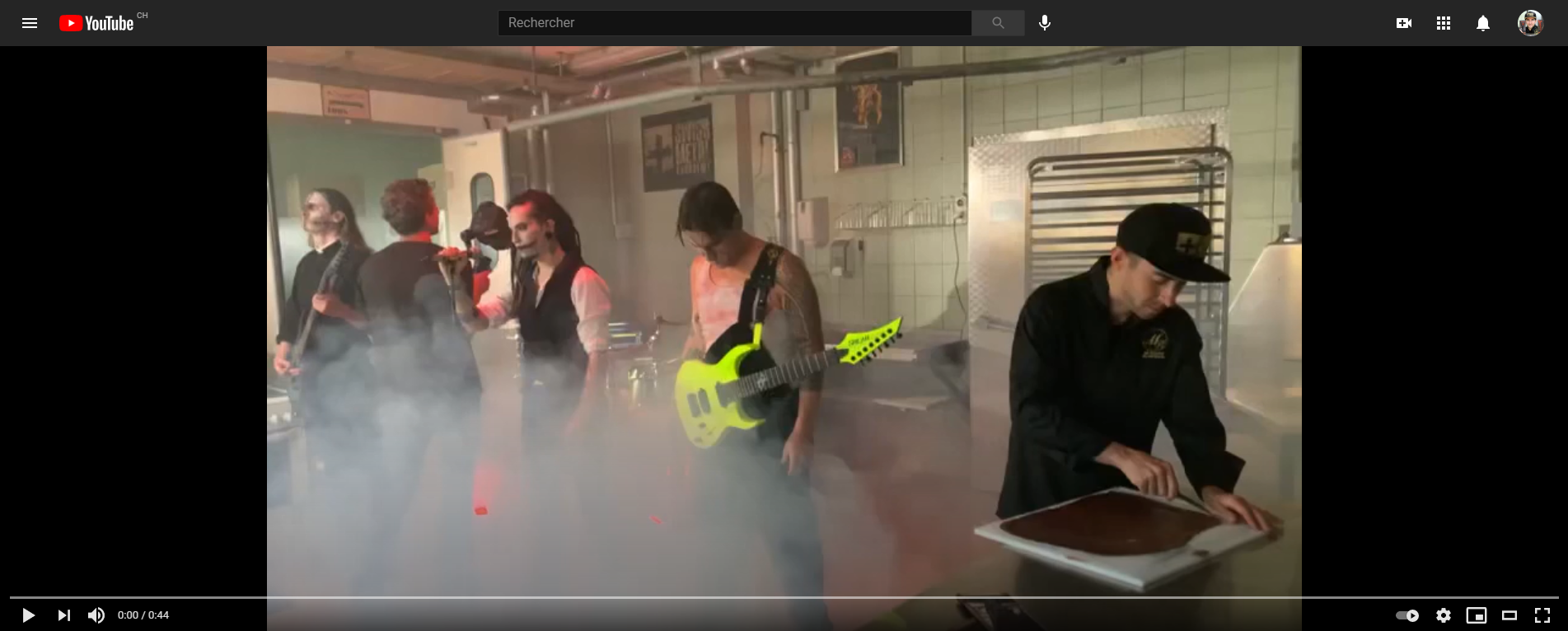 Making of avec Antoine de Caunes et Chaoseum